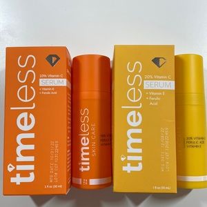 Timeless 10% and 20% vitamin c serum